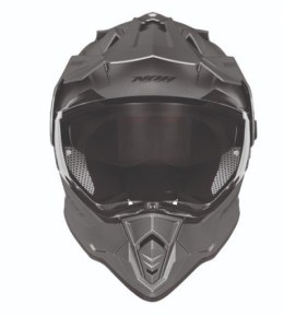 NOX KASK OFFROAD / TRAIL DUOSPORT (DUAL) N312 SOLID Z SZYBKĄ I BLENDĄ KOLOR TYTANOWT MAT ROZMIAR XL