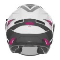 NOX KASK OTWARTY JET Z BLENDĄ N130 MYST KOLOR BIAŁY/CZARNY/RÓŻOWY ROZMIAR L