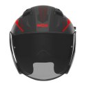NOX KASK OTWARTY JET Z BLENDĄ N130 MYST KOLOR CZARNY/CZERWONY MAT ROZMIAR XXL