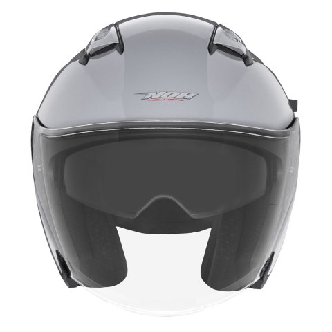 NOX KASK OTWARTY JET Z BLENDĄ N130 SOLID KOLOR SZARY POŁYSK ROZMIAR XS