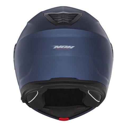 NOX KASK SZCZĘKOWY (FLIP-UP) Z BLENDĄ N967 SOLID KOLOR NIEBIESKI MAT ROZMIAR L