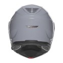 NOX KASK SZCZĘKOWY (FLIP-UP) Z BLENDĄ N968 SOLID KOLOR SZARY POŁYSK ROZMIAR XL