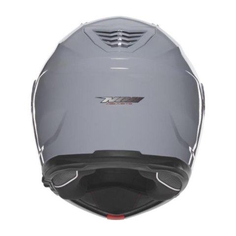 NOX KASK SZCZĘKOWY (FLIP-UP) Z BLENDĄ N968 SOLID KOLOR SZARY POŁYSK ROZMIAR M