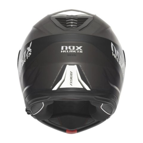 NOX KASK SZCZĘKOWY (FLIP-UP) Z BLENDĄ N968 ULTRA KOLOR CZARNY/BIAŁY MAT ROZMIAR XXL