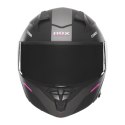 NOX KASK SZCZĘKOWY (FLIP-UP) Z BLENDĄ N968 ULTRA KOLOR CZARNY/RÓŻOWY MAT ROZMIAR XS
