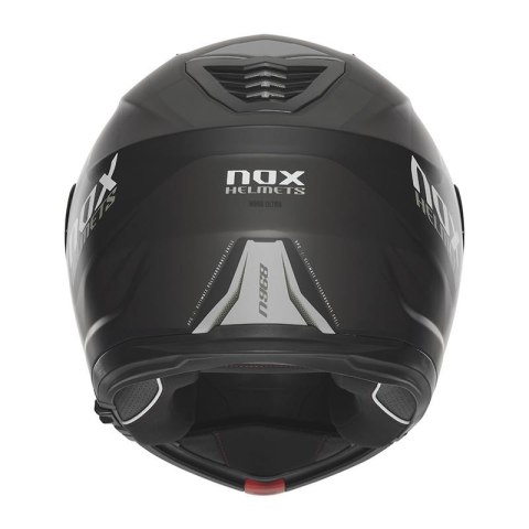 NOX KASK SZCZĘKOWY (FLIP-UP) Z BLENDĄ N968 ULTRA KOLOR CZARNY/TYTANOWY MAT ROZMIAR XL