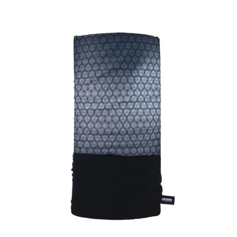 OXFORD KOŁNIERZ OCIEPLAJĄCY SNUG PRISMATIC GREY KOLOR CZARNY/SZARY