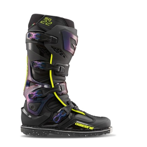GAERNE BUTY CROSS/ENDURO MODEL SG-22 CHAMELEON KOLOR CZARNY/ŻÓŁTY/KAMELEON ROZMIAR 41
