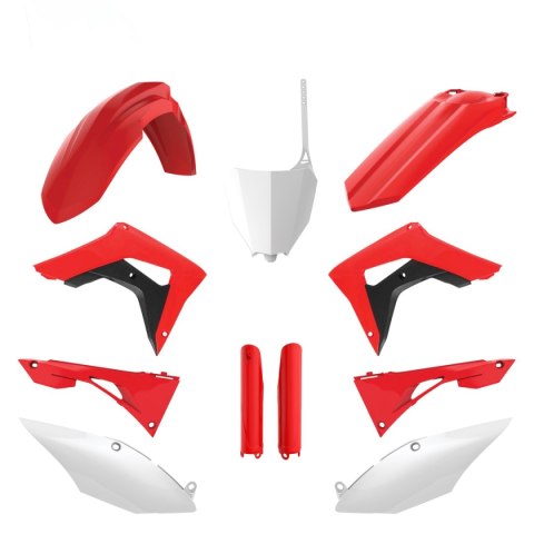 POLISPORT KOMPLET PLASTIKÓW (FULL KIT) HONDA CRF 250RX '19-'21; CRF 450RX '17-'20 W ZESTAWIE TABLICA PRZEDNIA (8667200002) I OSŁ