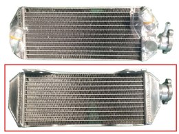 PSYCHIC CHŁODNICA SUZUKI DRZ 400S/SM '00-17 WZMOCNIONA O STANDARDOWEJ POJEMNOŚCI PRAWA (SZT.) (Z KORKIEM)