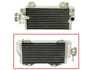 PSYCHIC CHŁODNICA SUZUKI RMZ 450 '08-16, RMX 450 '10 WZMOCNIONA O STANDARDOWEJ POJEMNOŚCI PRAWA (SZT.) (Z KORKIEM)