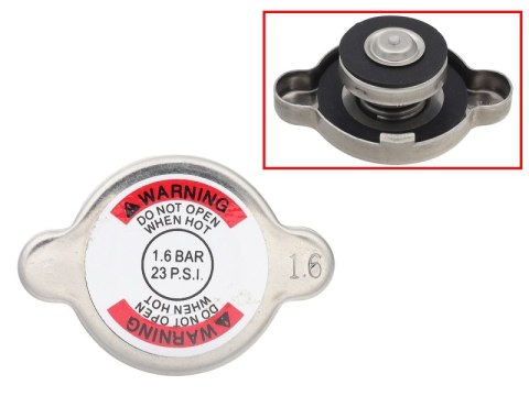 PSYCHIC KOREK DO CHŁODNICY PSYCHIC I 4PLAY ORAZ JAPOŃSKICH OEM I ZAMIENNIKÓW 45MM 1.6 BAR / 23 PSI