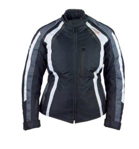 ROLEFF (2025) KURTKA TEKSTYLNA DAMSKA (LADY) KOLOR CZARNY/SZARY/BIAŁY ROZMIAR L