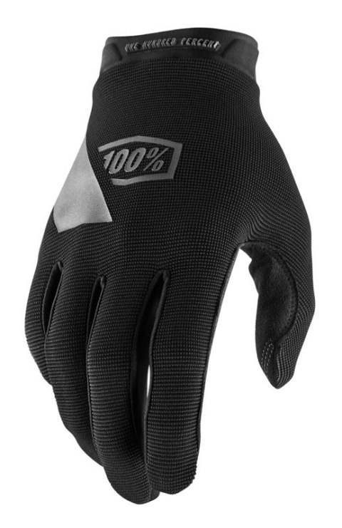 100 PROCENT RĘKAWICE CROSS/ENDURO RIDECAMP GLOVES BLACK KOLOR CZARNY ROZMIAR S STARY KOD: 10018-001-10