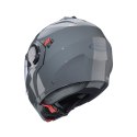 CABERG KASK SZCZĘKOWY FLIP-UP MODEL DUKE EVO INDY KOLOR SZARY/CZARNY MAT ROZMIAR L (PINLOCK W ZESTAWIE)
