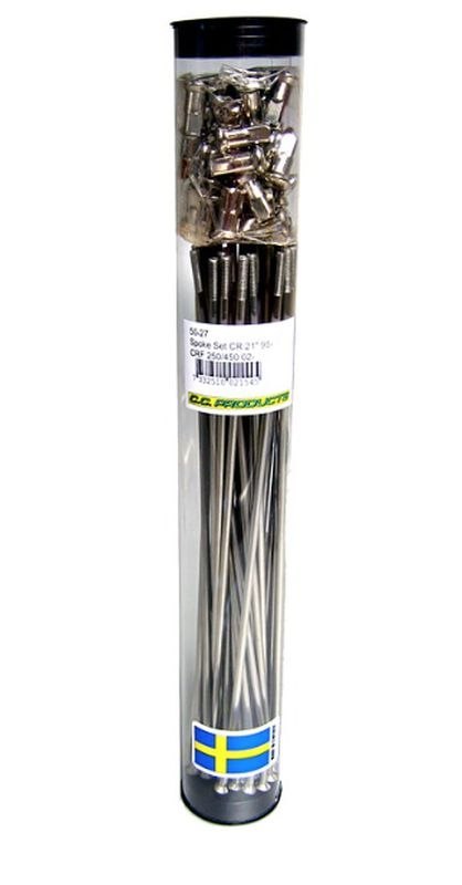 CC SZPRYCHY KPL. 21" PRZÓD HONDA CRM 125 R '90-'99 10G/250-36 (OEM: 44611-KAK-405; 44610-KAK-405) (CC PRODUCTS)