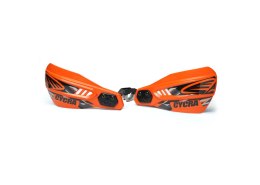 CYCRA OSŁONY RĄK (LISTKI) Z MOCOWANIEM (22MM/28,6MM) MODEL PRIMAL SPECIAL EDITION KOLOR POMARAŃCZOWY