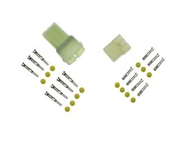 ELECTROSPORT 2025/02 ZŁĄCZE / KOSTKA HERMETYCZNA 6 PINOWA KOMPLETNA