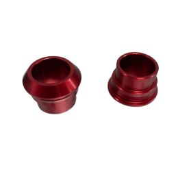 FM-PARTS DYSTANSE / TULEJKI KOŁA PRZEDNIEGO BETA RR / X-TRAINER '14-'25 KOLOR CZERWONY