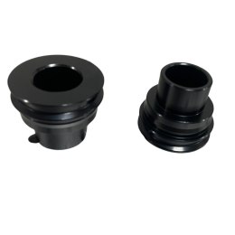 FM-PARTS DYSTANSE / TULEJKI KOŁA TYLNEGO BETA RR / X-TRAINER '14-'25 KOLOR CZARNY