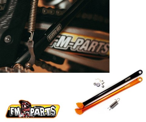 FM-PARTS STOPKA BOCZNA (NÓŻKA) KTM / HUSQVARNA '17-'23 KOLOR POMARAŃCZOWY