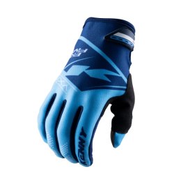 KENNY RACING RĘKAWICE CROSS/ENDURO MODEL BRAVE KID/JUNIOR/DZIECIĘCE BLUE KOLOR NIEBIESKI ROZMIAR S