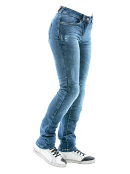 MODEKA SPODNIE JEANSY MOTOCYKLOWE DAMSKIE CITY NOMAD KAREN IRON ROZMIAR M