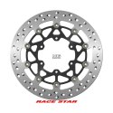 NG TARCZA HAMULCOWA PRZÓD RACE STAR PREMIUM SUZUKI GSX-R 1000 '17-'22 (320X102X5MM) (6X8,25MM) PŁYWAJĄCA (ŚRODEK ALUMINIOWY, POL