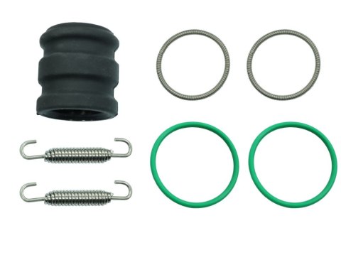 PSYCHIC 2025/01 ZESTAW USZCZELNIEŃ WYDECHU (ORINGI, GUMA I SPRĘŻYNY) KTM EXC / SX / XC 250 / 300 '99-'24, EXC / SX / XC 200 '99-