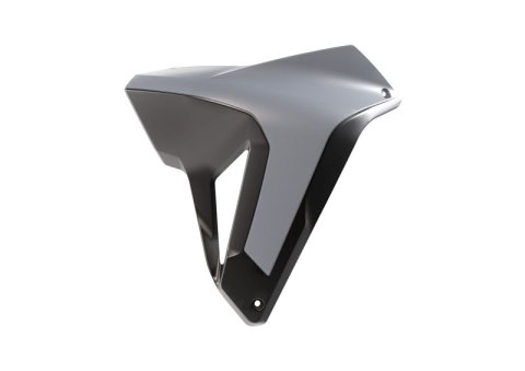 RACETECH (RTECH) 2024/12 OSŁONY CHŁODNICY (LEWA / PRAWA) REVOLUTION HONDA XL 750 TRANSALP '23-'25 KOLOR SZARY / CZARNY