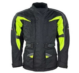 ROLEFF (2025) KURTKA TEKSTYLNA KOLOR CZARNY/ŻÓŁTY FLUO ROZMIAR L