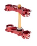XTRIG PÓŁKI ZAWIESZENIA PRZEDNIEGO ROCS TECH TRIPLE CLAMPS YAMAHA YZ 65 '18-'25; YZ 85 '06-'25 (OFFSET 25MM) KOLOR X-TRX BROWN