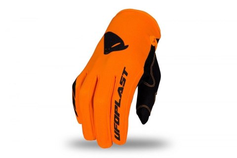 UFO RĘKAWICE SKILL JUNIOR CROSS / MTB / E-BIKE KOLOR POMARAŃCZOWY FLUO ROZMIAR XS - KOLEKCJA 2024