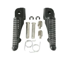 BIKETEC PARTS ZESTAW PODNÓŻKÓW (PODNÓŻKI) KIEROWCY KOMPLETNY Z MOCOWANIAMI KAWASAKI ZX-10R '11-17 KOLOR CZARNY BIKETEC PARTS