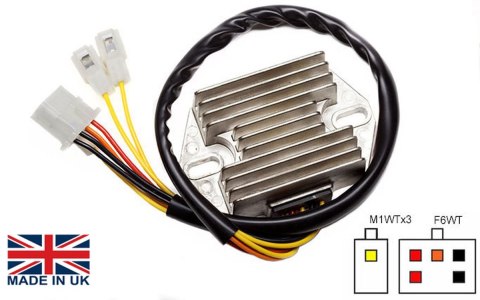 ELECTREX REGULATOR NAPIĘCIA SUZUKI VS 600 INTRUDER '95, VS 700 INTRUDER '86-'87, VS 750 / 800 INTRUDER '85-'95, VS 1400 INTRUDER ELECTREX