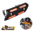 FM-PARTS OSŁONA KOLEKTORA WYDECHOWEGO UNIWERSALNA KOLOR POMARAŃCZOWY FM-PARTS