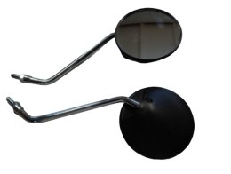 GZ LUSTERKO UNIWERSALNE BEZ HOMOLOGACJI 2 SZTUKI KOMPLET (M8/1,25) GWINT PRAWY/LEWY, KOLOR CZARNY (KOMPLET 2 SZT) GZ