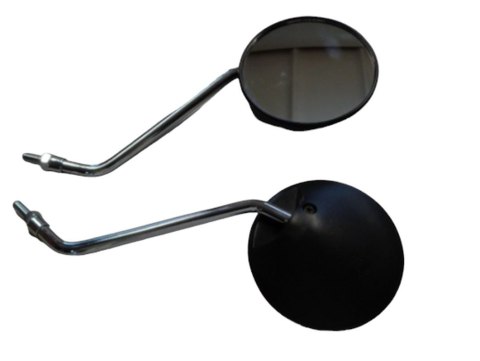 GZ LUSTERKO UNIWERSALNE BEZ HOMOLOGACJI 2 SZTUKI KOMPLET (M8/1,25) GWINT PRAWY/LEWY, KOLOR CZARNY (KOMPLET 2 SZT) GZ