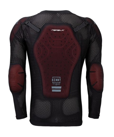 KENNY RACING BUZER OSŁONA KLATKI PIERSIOWEJ NA SIATCE BODY PROTECTOR MTB REFLEX DZIECIĘCE/KID/JUNIOR KOLOR CZARNY ROZMIAR L