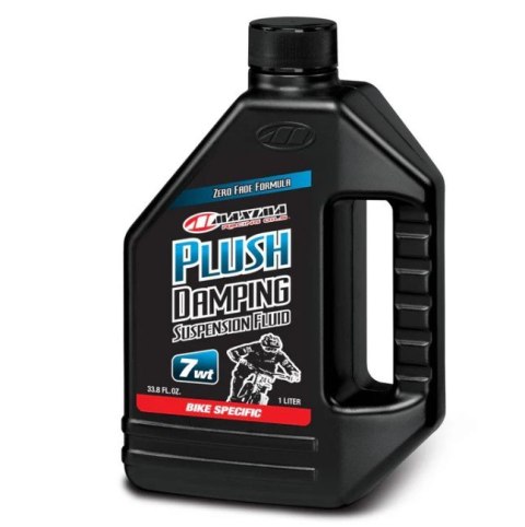 MAXIMA RACING OILS OLEJ DO AMORTYZATORÓW ROWEROWYCH PLUSH DAMPING SUSPENSION FLUID 7 WT 1 LITR (12) (AKC) MAXIMA