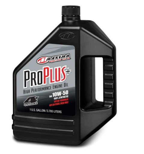 MAXIMA RACING OILS OLEJ SILNIKOWY PRO PLUS+ 10W50 SYNTHETIC 3.785 LITRY (4) (AKC) MAXIMA