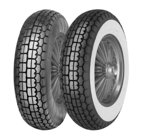 MITAS OPONA 4.00-8C B-13 66J TT 4PR WWW BIAŁY BOK (DO 100KM/H) PRZÓD/TYŁ DOT 06/2025 (573359)
