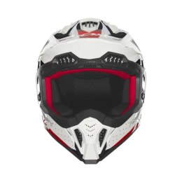 NOX KASK OFF ROAD / CROSS N634 GRADIENT KOLOR BIAŁY/CZERWONY ROZMIAR XL NOX