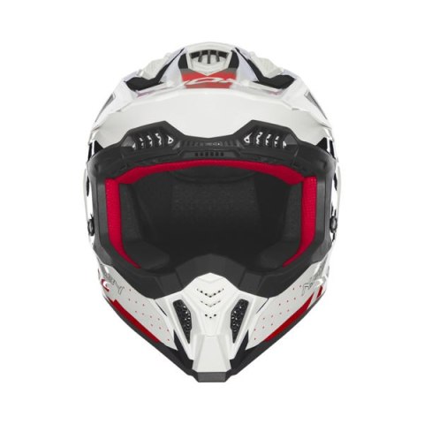 NOX KASK OFF ROAD / CROSS N634 GRADIENT KOLOR BIAŁY/CZERWONY ROZMIAR XL NOX