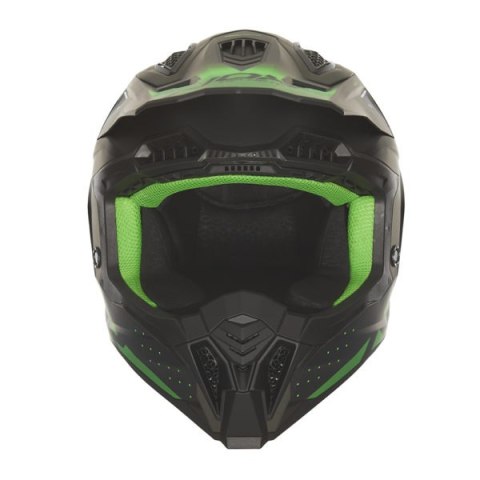 NOX KASK OFF ROAD / CROSS N634 GRADIENT KOLOR CZARNY MAT/ZIELONY NEON ROZMIAR L NOX