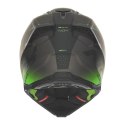 NOX KASK OFF ROAD / CROSS N634 GRADIENT KOLOR CZARNY MAT/ZIELONY NEON ROZMIAR L NOX