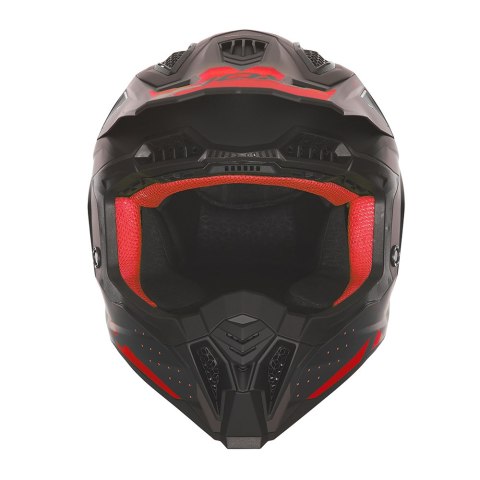 NOX KASK OFF ROAD / CROSS N634 GRADIENT KOLOR CZARNY/CZERWONY MAT ROZMIAR XL NOX