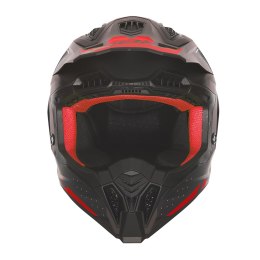 NOX KASK OFF ROAD / CROSS N634 GRADIENT KOLOR CZARNY/CZERWONY MAT ROZMIAR XXL NOX