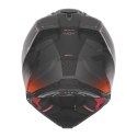 NOX KASK OFF ROAD / CROSS N634 GRADIENT KOLOR CZARNY/CZERWONY MAT ROZMIAR XXL NOX