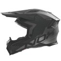 NOX KASK OFF ROAD / CROSS N634 GRADIENT KOLOR CZARNY/SREBRNY MAT ROZMIAR XL NOX